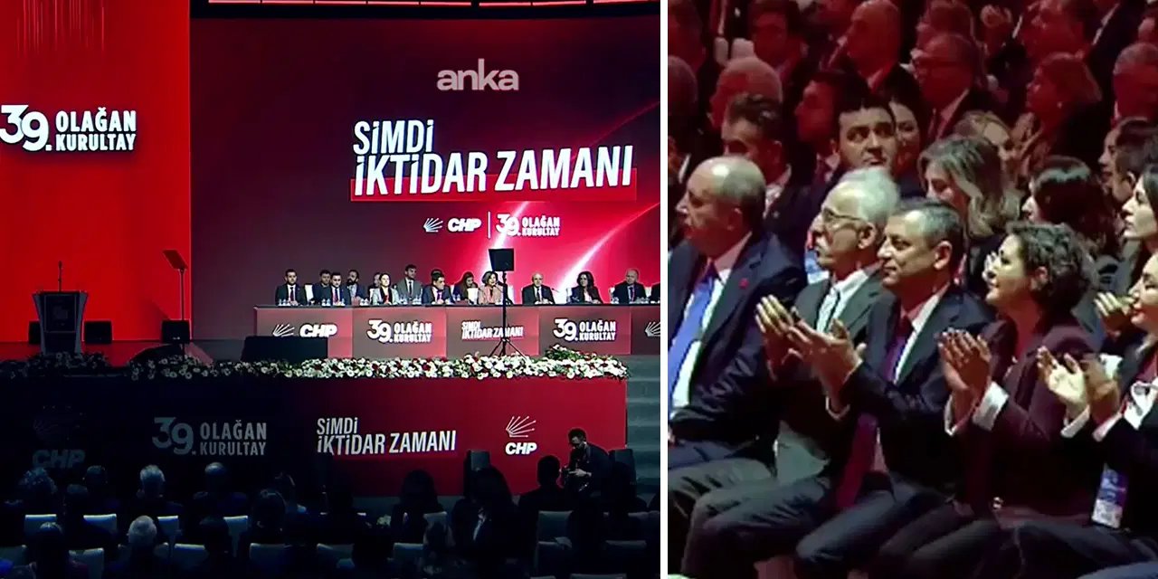 CHP 39. Olağan Kurultayı'nda ikinci gün: Genel başkanlık seçimi yapılacak