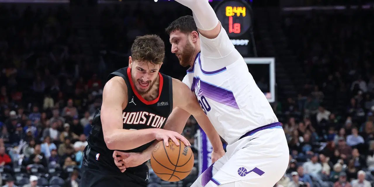 Alperen Şengün yıldızlaştı: Rockets, Utah Jazz'ı farklı yendi!