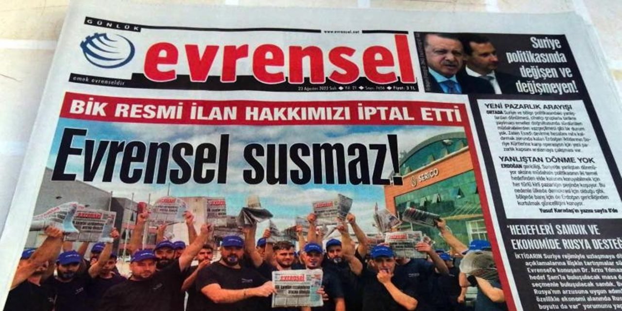 Evrensel'in İzmir bürosuna silahlı saldırı davasında saldırgan tahliye edildi