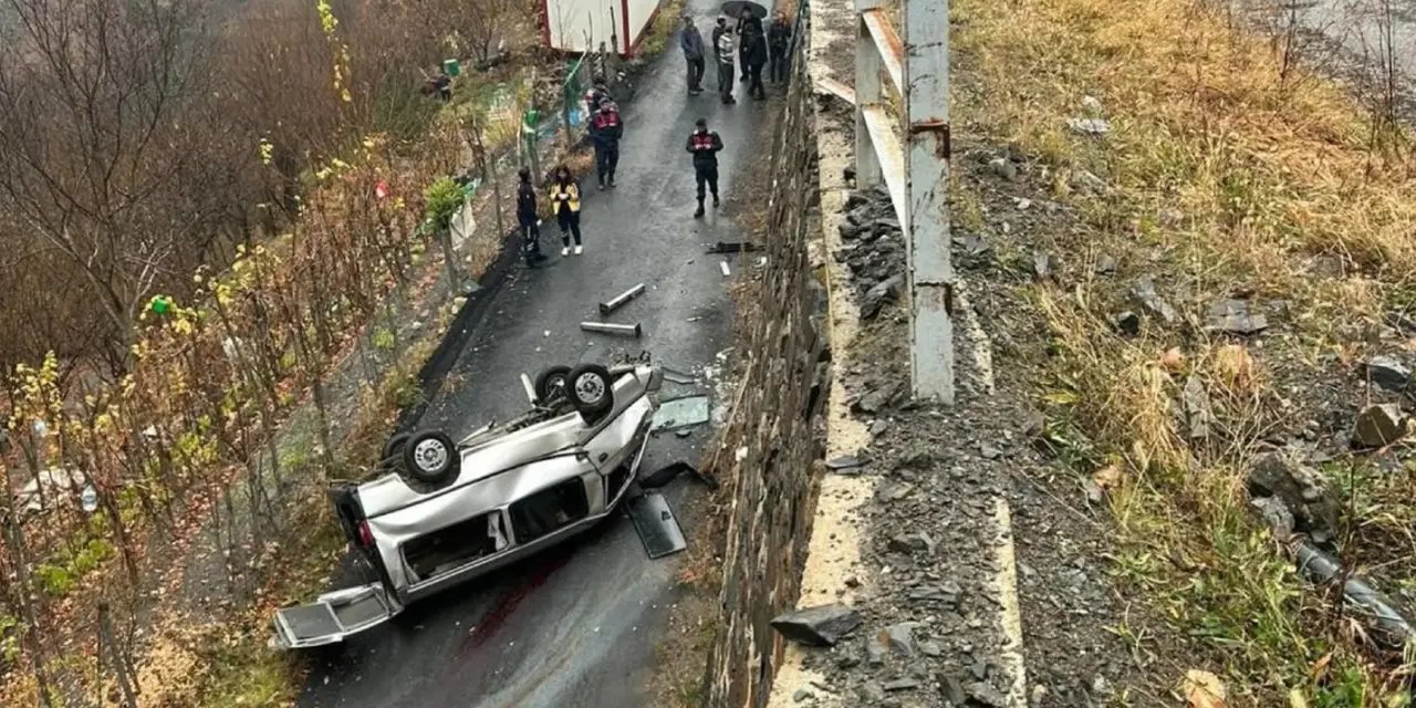 Artvin'de feci kaza: Yoldan geçenler fark etti, cansız bedenleri bulundu!