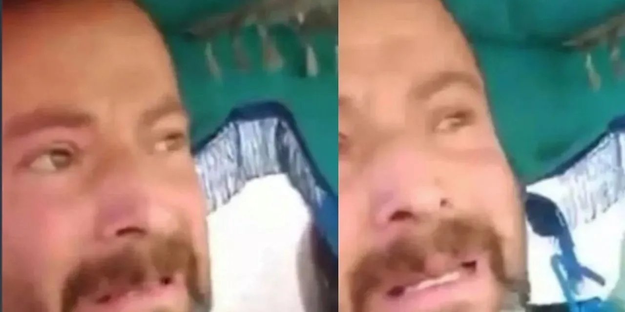 İşten çıkartıldığını söyleyen 5 çocuk babasını belediye önünde kendini yaktı! Canlı yayında yayımladı