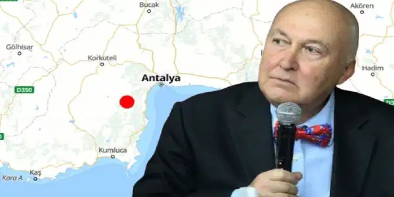 'Şaşırırım' diyerek açıkladı: Deprem uzmanından Antalya değerlendirmesi