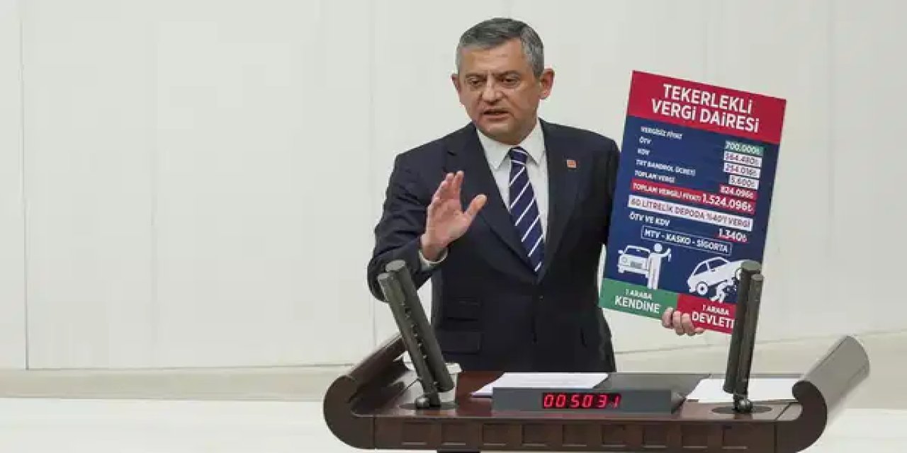 CHP lideri Özgür Özel’den bütçe konuşması: 'AKP'nin kara düzeni' dedi, vaatlerini tek tek sıraladı!