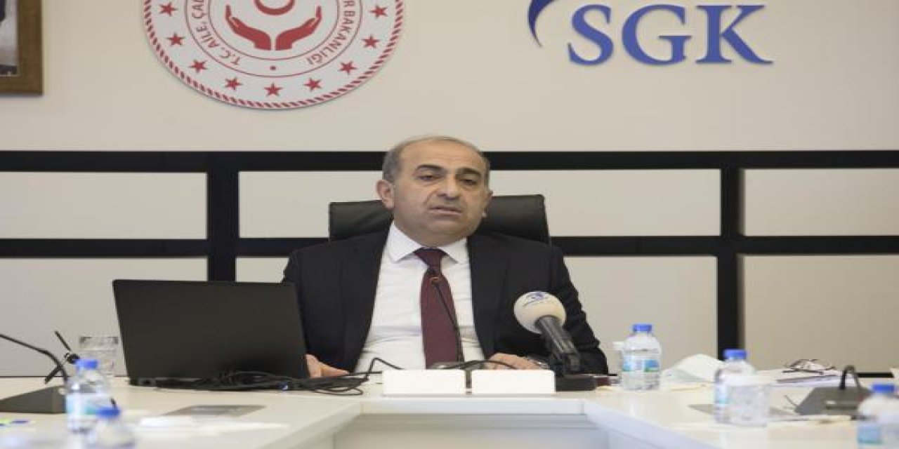 SGK Başkan Vekili Yılmaz: Yapılandırmaya yüksek bir başvuru ve ödeme bekliyoruz