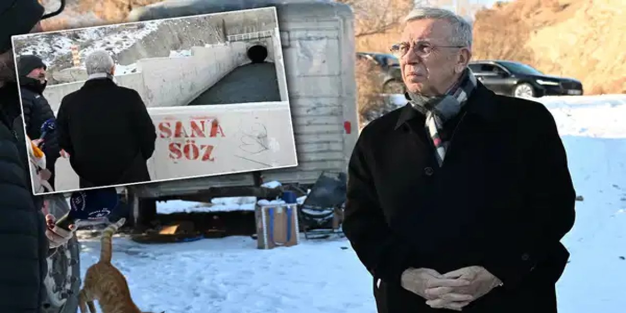 Mansur Yavaş'tan 'kuraklık' açıklaması: 'Sadece Ankara’yı değil, Gerede havzasını da etkiledi'