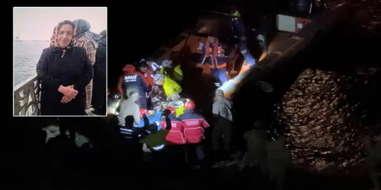 Sarıyer'de korku dolu anlar... Kayıp kadın falezlerden düşmüş halde bulundu!