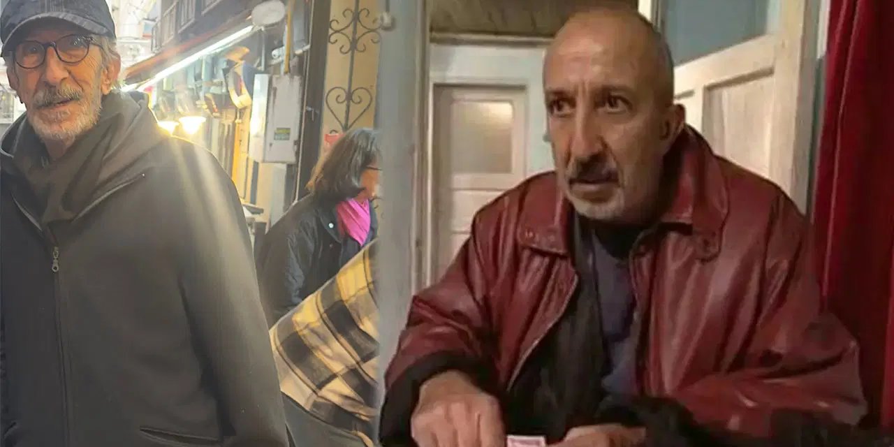 Üvey Baba dizisinin 'Gaddar Halil'i Şemsi İnkaya yıllar sonra Beyoğlu’nda görüntülendi