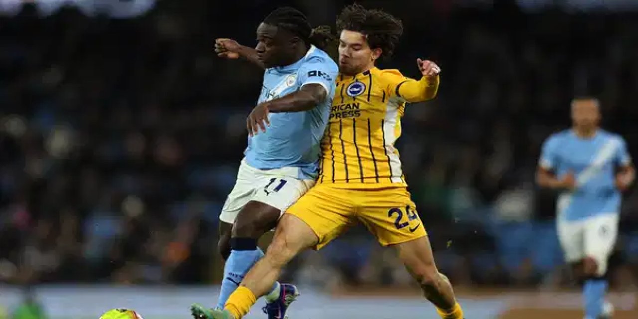 Ferdi Kadıoğlu maça damga vurdu: Manchester City sahasında Brighton'a diş geçiremedi!