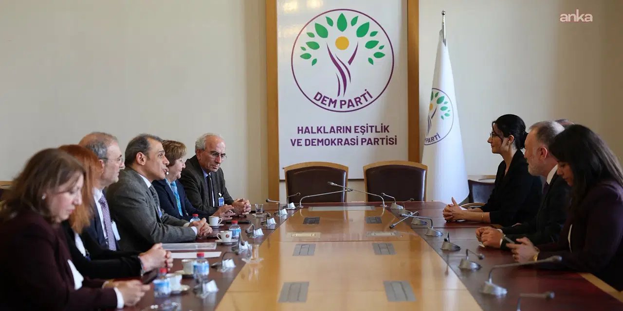 TTB'den, DEM Parti'ye ziyaret
