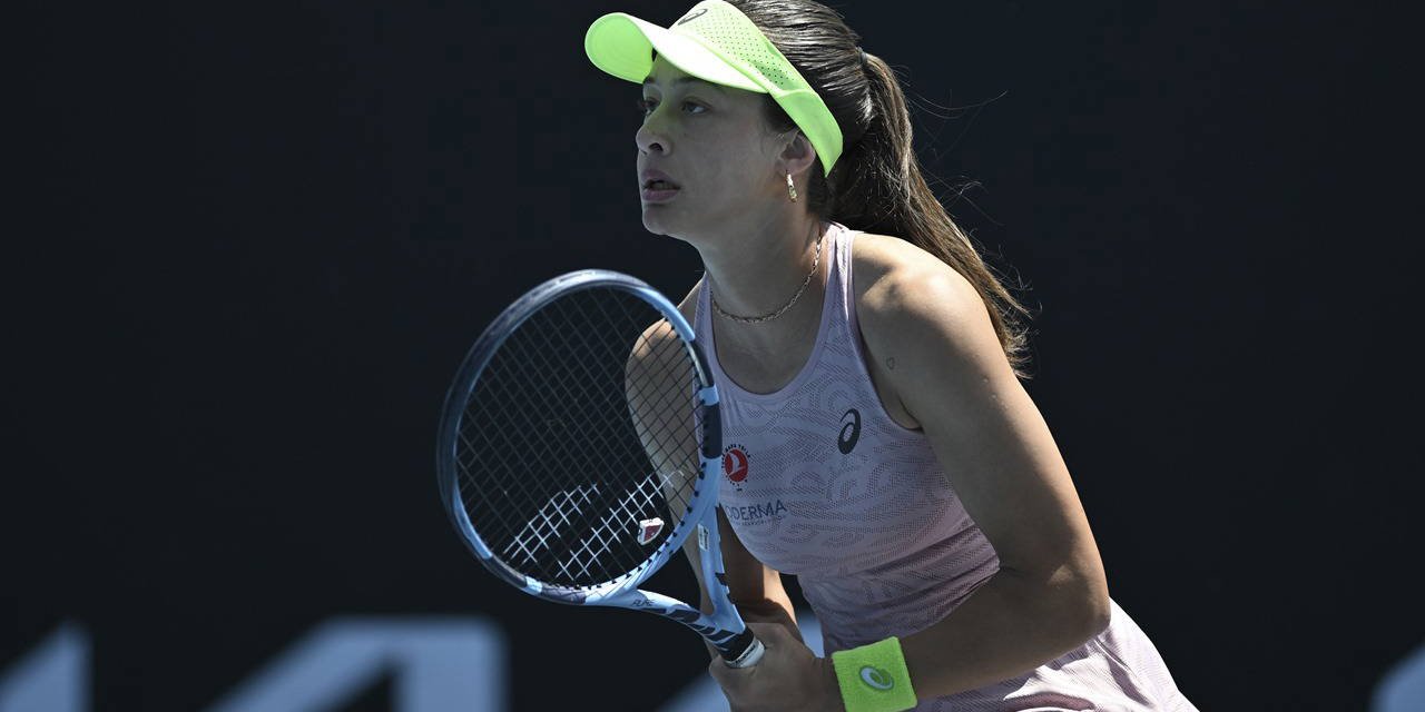 Teşekkürler Zeynep Sönmez: Milli tenisçi Avustralya Açık'a veda etti!