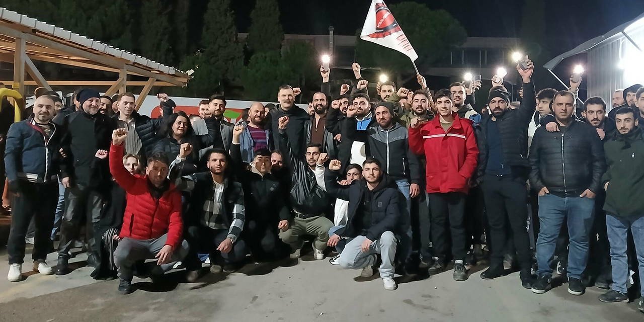 TİP Genel Başkanı Erkan Baş'tan, Migros işçilerinin direnişine ziyaret: 'Patronun başka bir seçeneği yok'