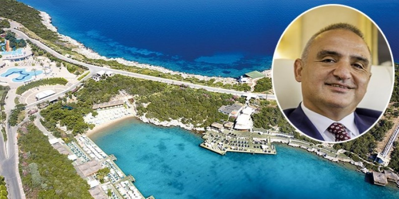 Turizm Bakanı’nın Bodrum’da otel almasına tepki!  "Mal varlığına varlık katıyor"