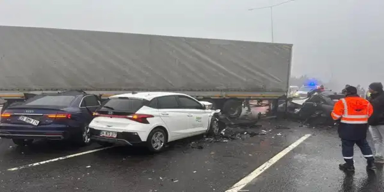 Gaziantep'te zincirleme trafik kazası: Ölü ve yaralılar var