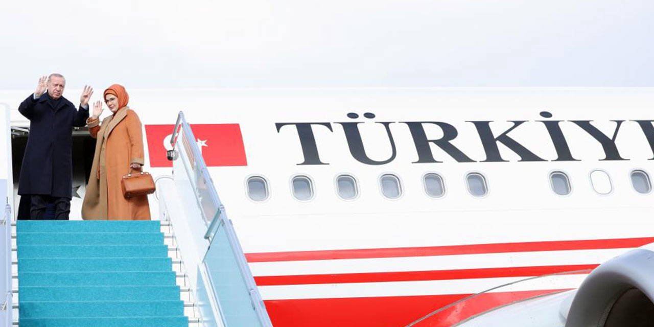 Erdoğan, bakanlarla birlikte Suudi Arabistan'a gitti