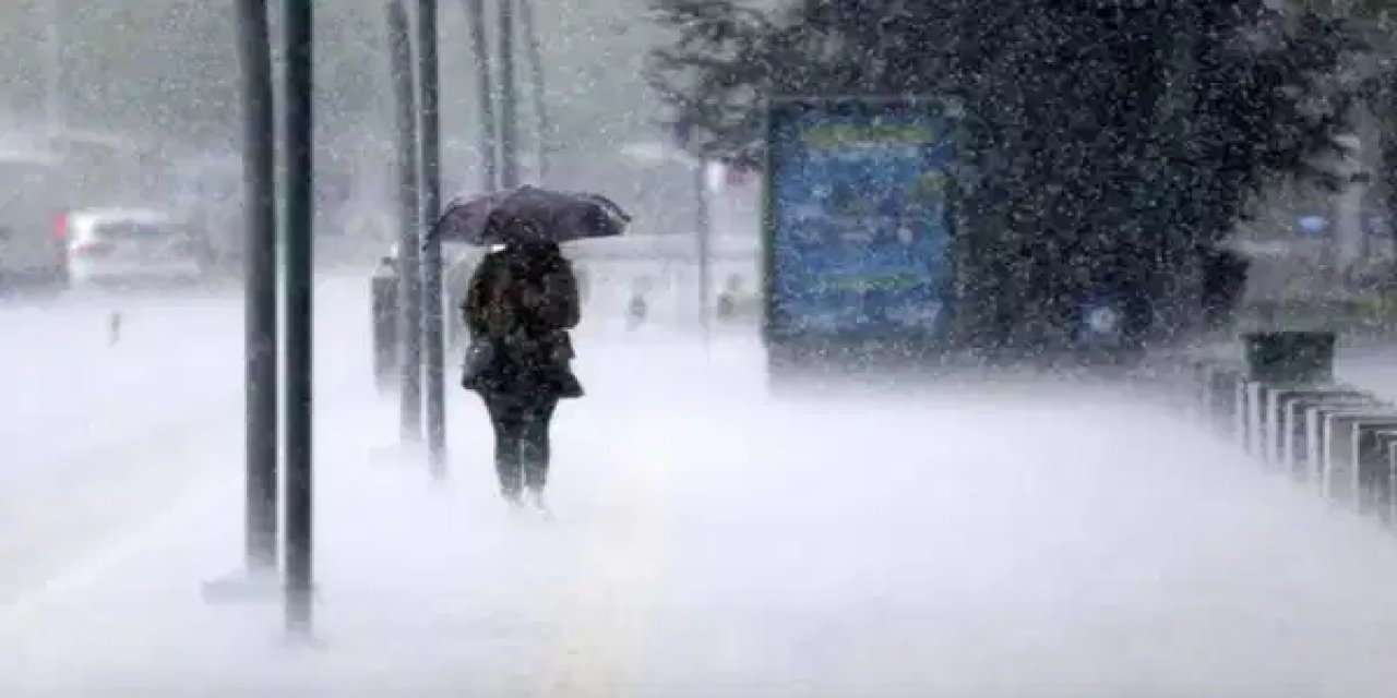 Meteoroloji açıkladı: Yağmur ve sağanak bekleniyor