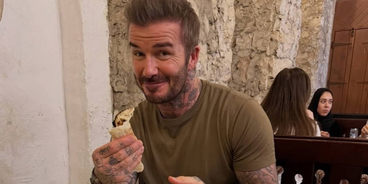 Sosyal medyada gündem oldu: David Beckham, tandır ekmeği pişirdi!