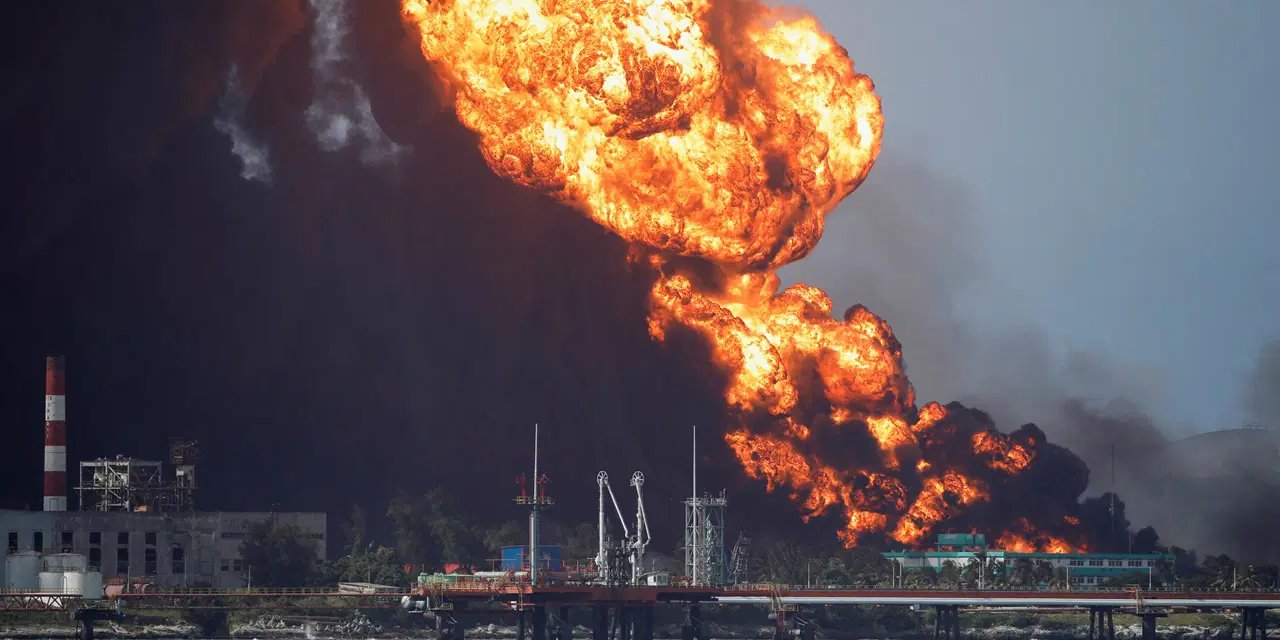 Küba’da krizi derinleştiren yangın: Petrol rafinerisi alevlere teslim