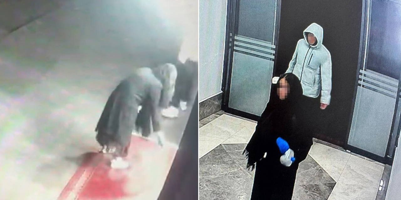 Apartmana girip idrar ve toz döktüler: 'Bina sakinleri tedirgin'