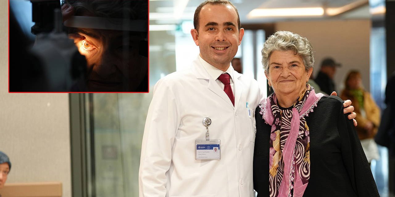 6 yıllık karanlık son buldu: 75 yaşındaki hasta kornea nakliyle yeniden görmeye başladı