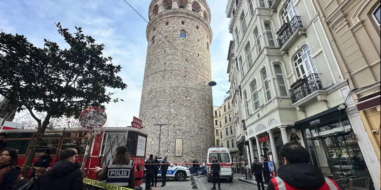 Galata Kulesi'nde intihar... 30 yaşındaki kadın hayatını kaybetti!