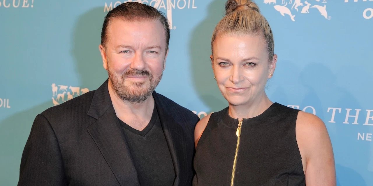 Komedyen Ricky Gervais'in sevgilisine kanser teşhisi kondu