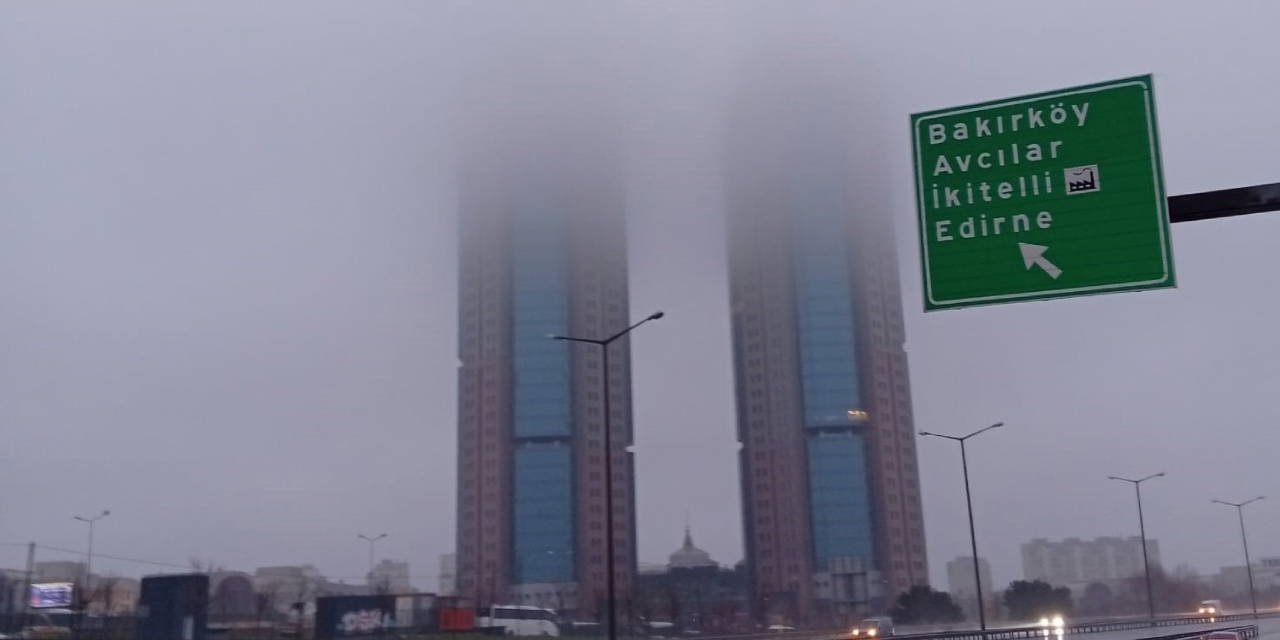 İstanbul'da sis etkili oluyor