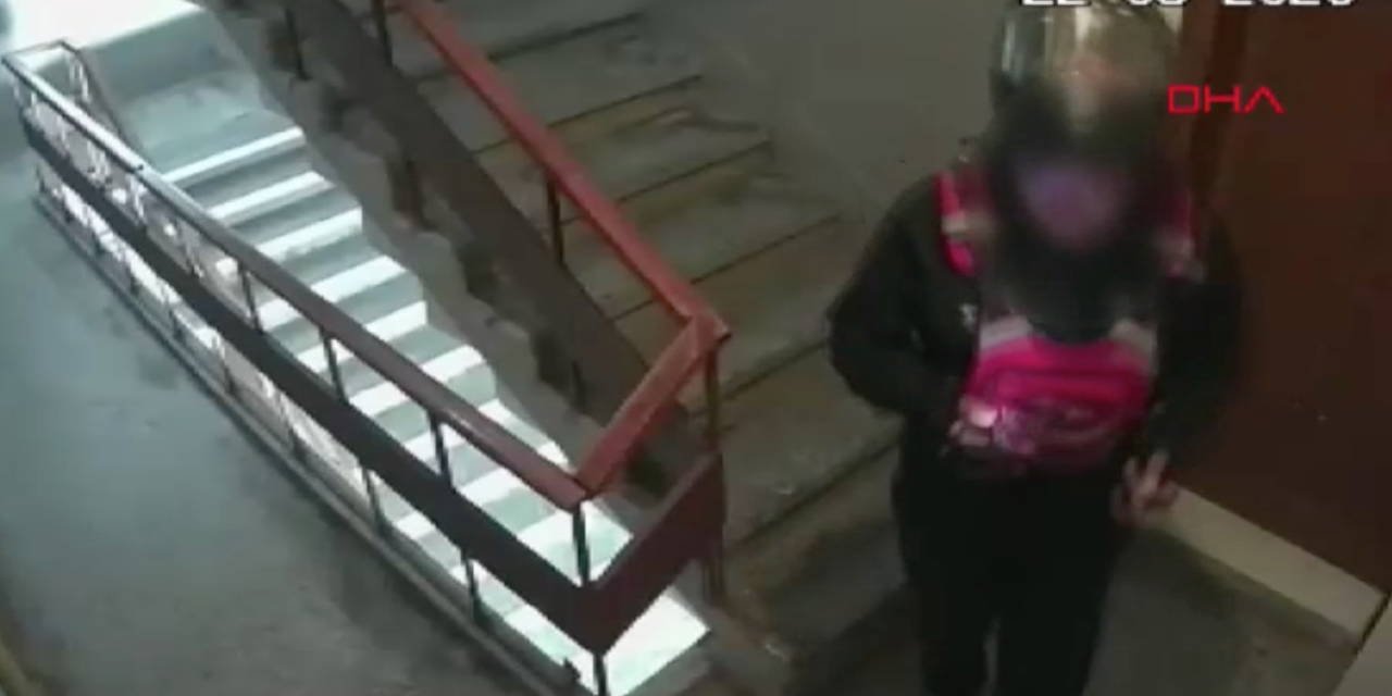 Kayseri'de mide bulandıran olay: Kurye, sipariş getirdiği binaya idrarını yaptı!