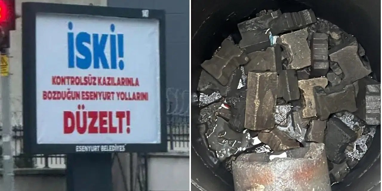 Kayyım İSKİ'yi hedef almıştı: Esenyurt'ta su kanallarında kaldırım taşları bulundu