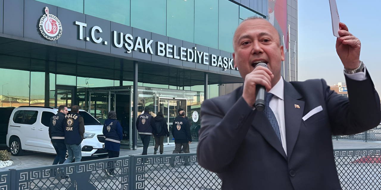 Uşak Belediye Başkanı Özkan Yalım gözaltına alındı!