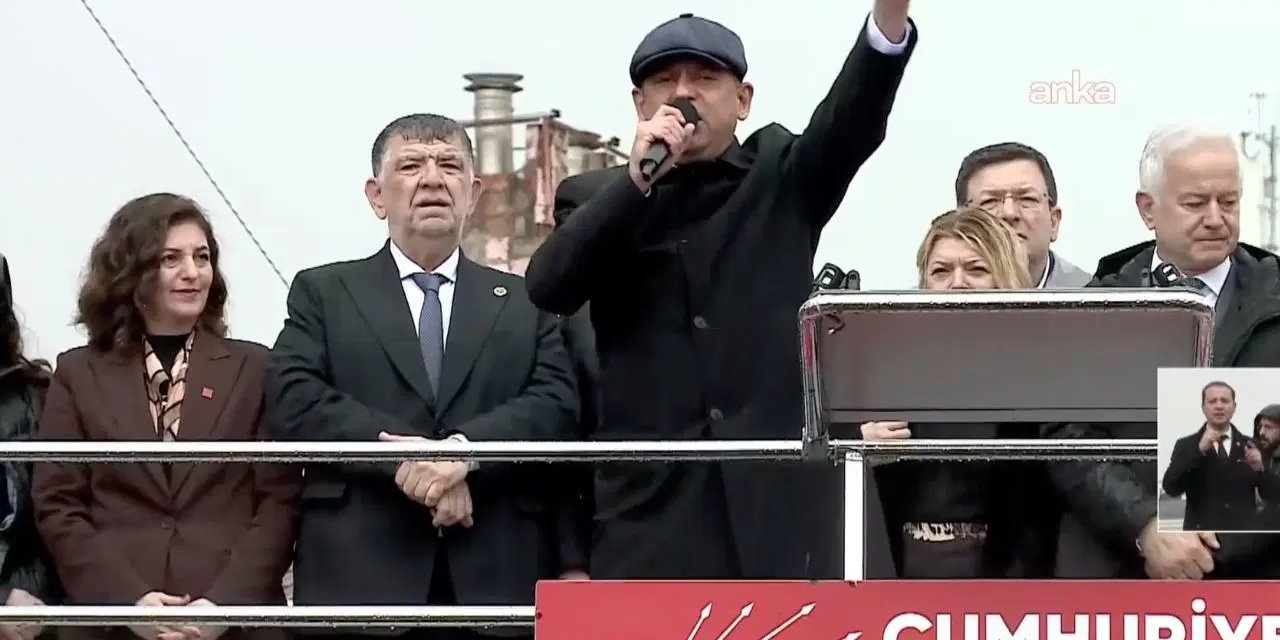 Özgür Özel'den Özkan Yalım'ın gözaltı görüntülerine sert tepki