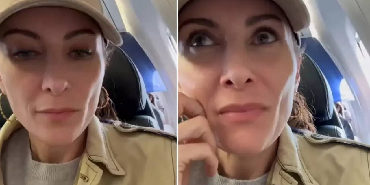 Uçakta tanıyan çıkmadı: Dünyaca ünlü oyuncu küplere bindi!