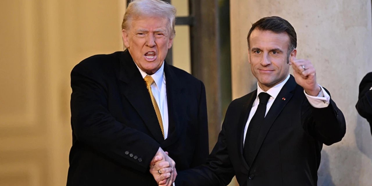 Macron'dan kendisiyle alay eden Trump'a: Biraz ciddi ol, her gün konuşma