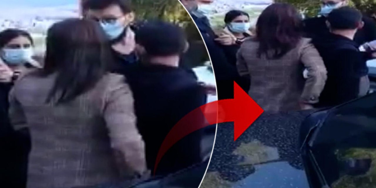 HDP vekilden skandal hareket! El çabukluğuyla delilleri örtbas etmeye çalıştı...