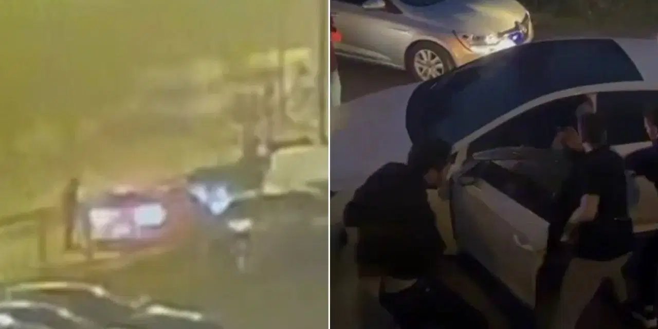 Ümraniye'de silahla tehdit ettiği kişilerin otomobilini gasbetti: Araca sahte plaka taktı