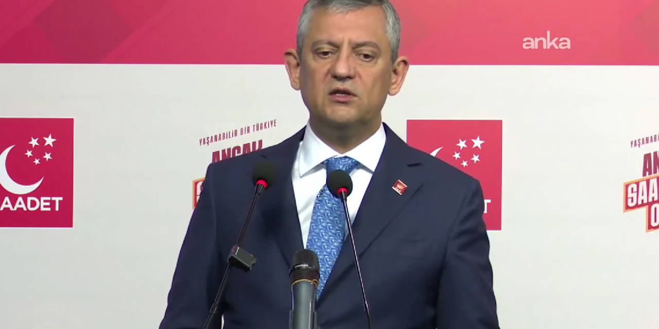 Mansur Yavaş'a soruşturma izni sonrası Özgür Özel'den ilk açıklama