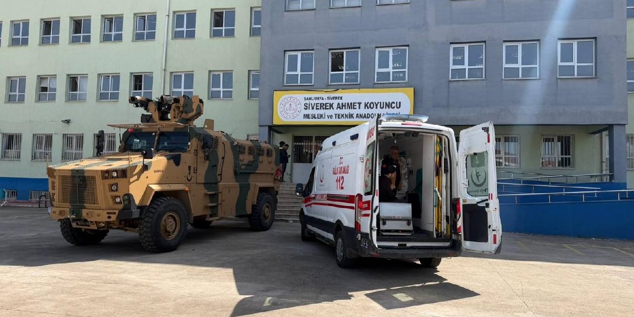 Şanlıurfa'da lisede silahlı saldırı: Çok sayıda yaralı var