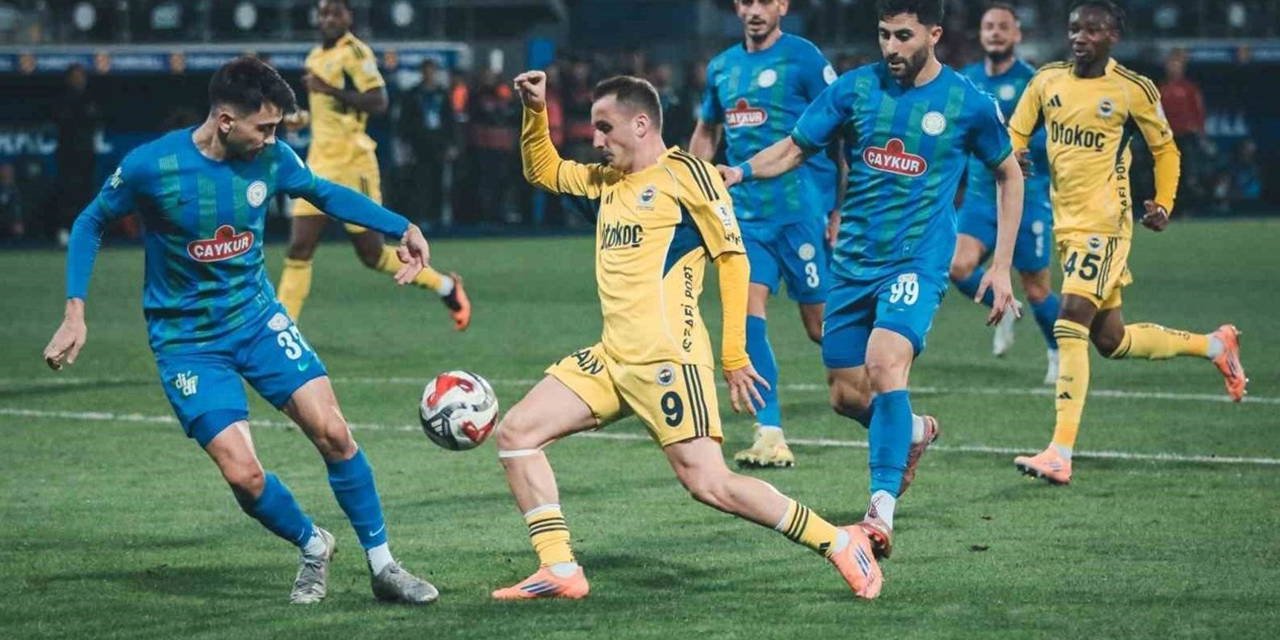 Zirve için kritik yarış: Fenerbahçe ile Çaykur Rizespor 48. randevuda
