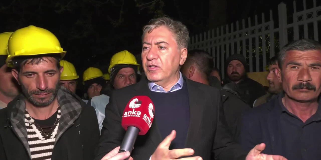 CHP'li Murat Emir'den Doruk Madencilik işçilerine destek: 'Bir kere de işçiden yana olun'