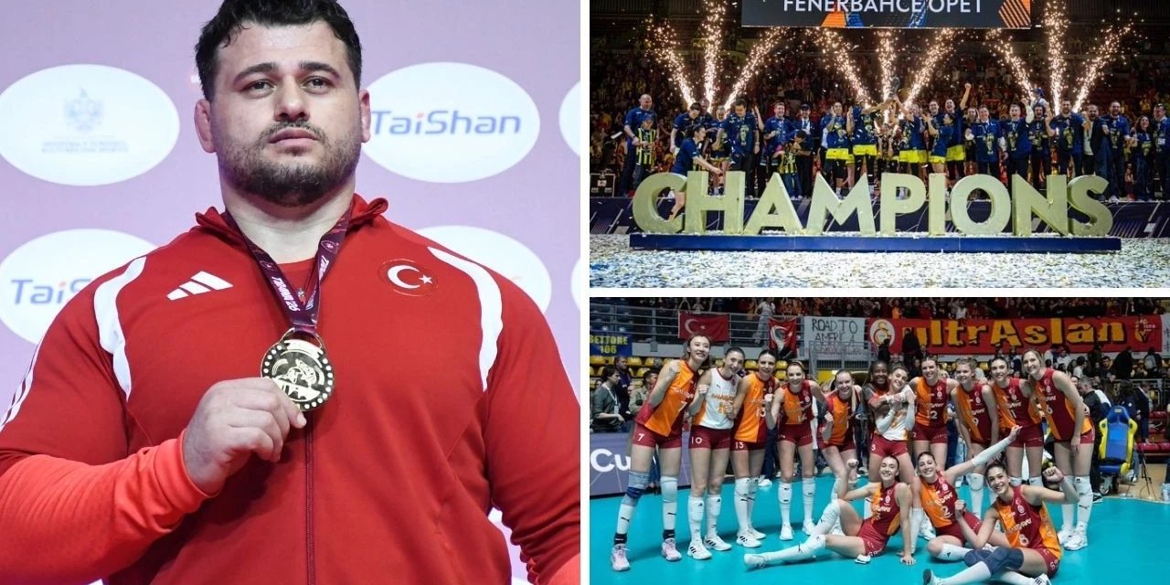 Türk sporu nisanda zirvede: 5 Avrupa Kupası, 6 altın madalya