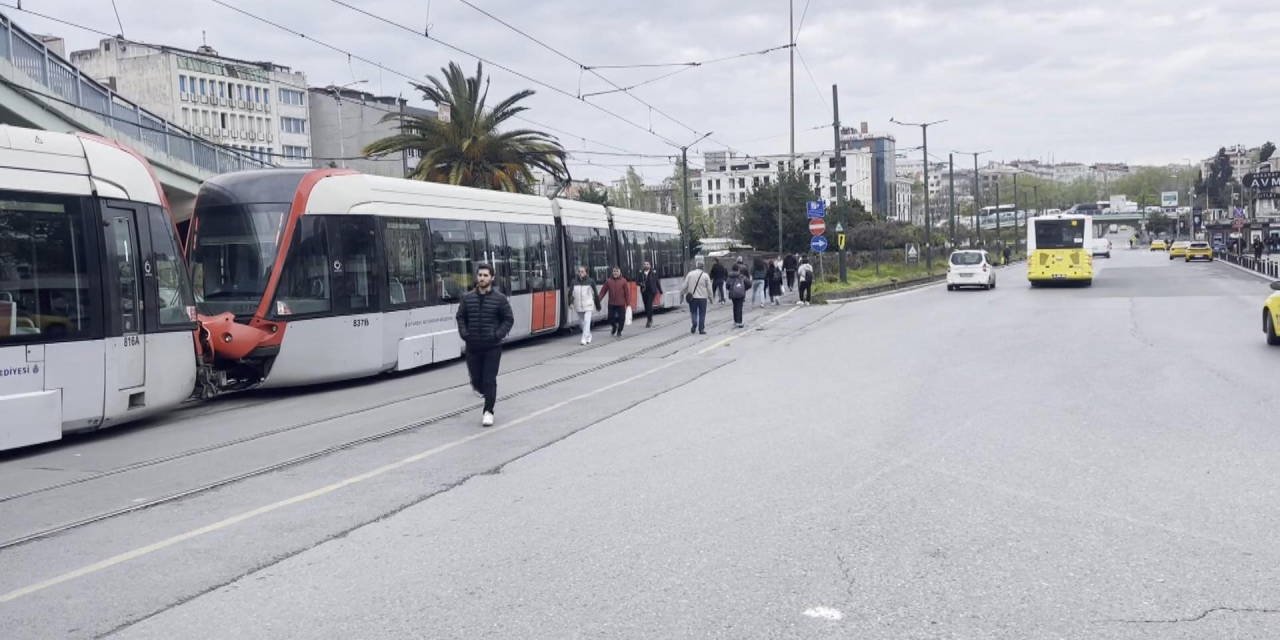 T1 Kabataş-Bağcılar Tramvay Hattı’nda arıza: Sefer düzeni değişti!