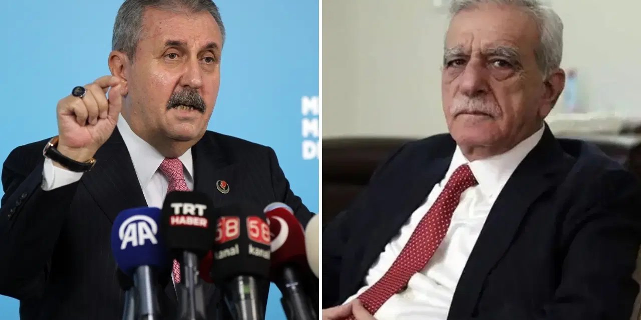 'Kürdistan' açıklaması tepki çekti: Mustafa Destici’den Ahmet Türk’e sert çıkış