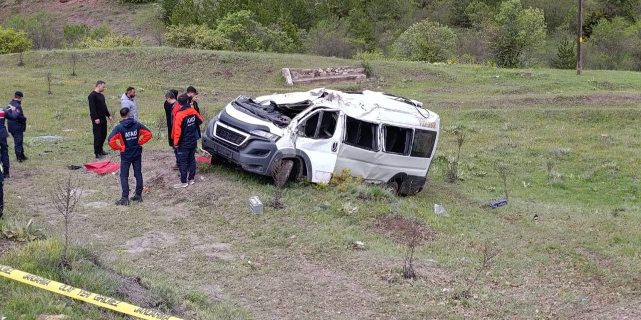 Yozgat'ta öğrenci servisi devrildi: 3 kişi hayatını kaybetti, 7 kişi yaralandı
