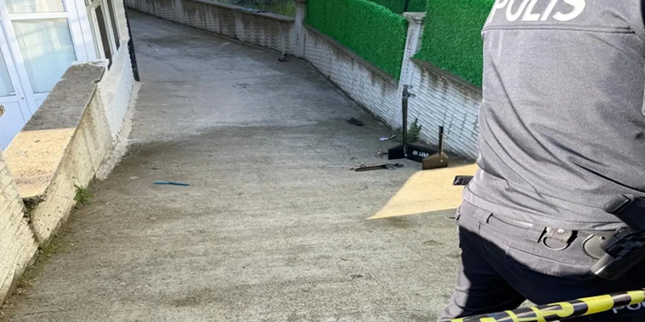 Samsun'da sokağa insansız hava aracı düştü: Evlerde hasar oluştu!