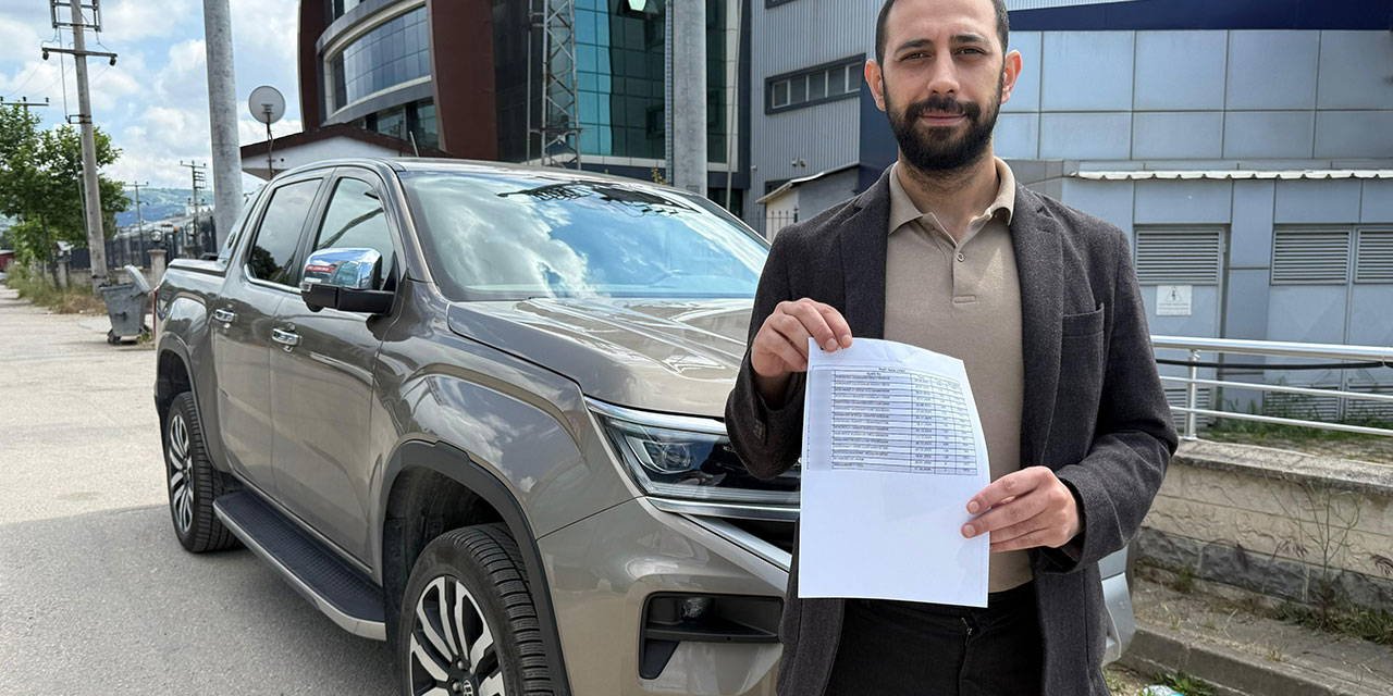 Bursa'daki araca İstanbul'dan ceza: 'Gitmediğim yolun borcu' diyerek isyan etti