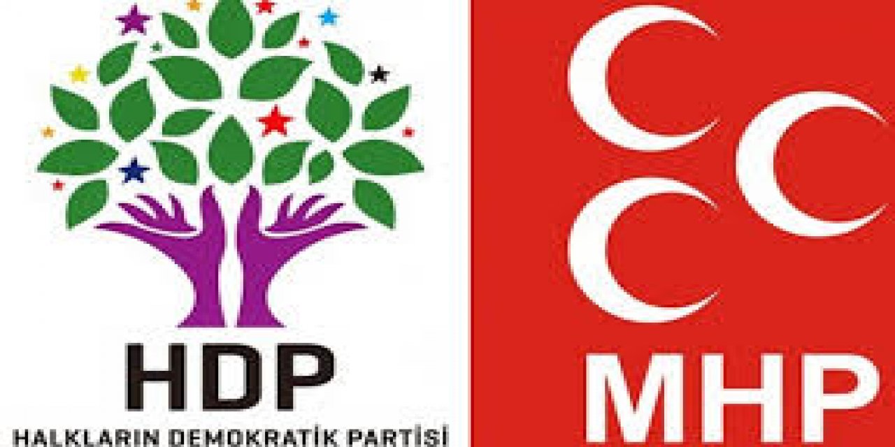 "Kapatılsın" tartışmasında tansiyon yükseliyor... MHP, HDP'yi bu kez kurumsal hesabından hedef aldı! Sert sözler...