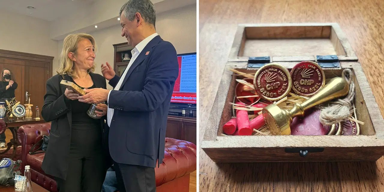 Özgür Özel, genel başkanlık mührünü CHP'li o vekile emanet etti