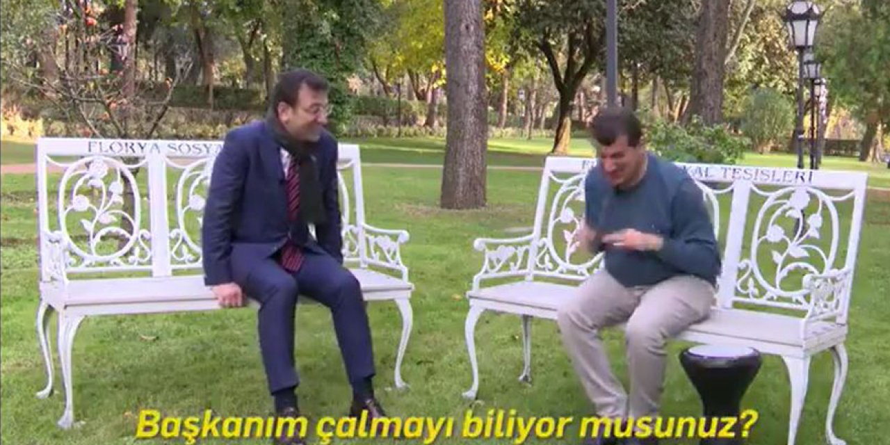 Kahkahalar havada uçuştu... İmamoğlu ile Göregen'in sosyal medyayı sallayan diyaloğu: Çalmanın hiçbir türlüsünü bilmiyorum