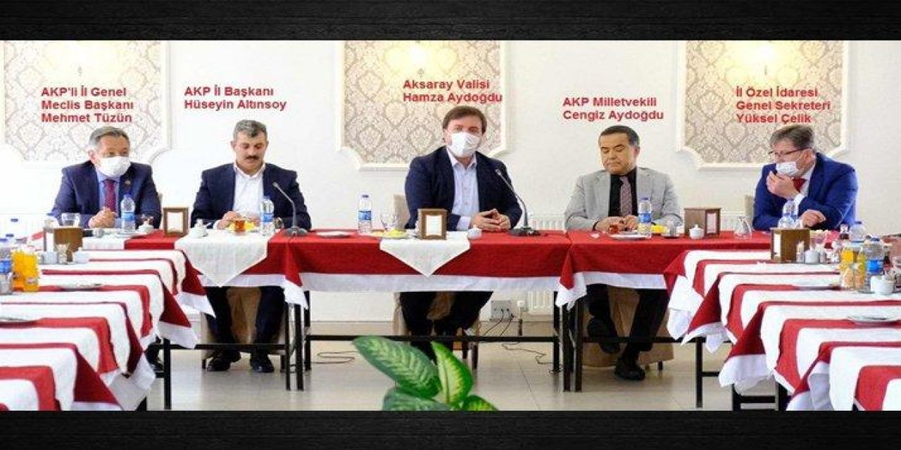 “Türkiye parti devleti oldu” Valinin sağ kolu, AKP il başkanı!
