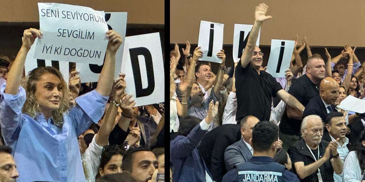 Ekrem İmamoğlu’na duruşma salonunda doğum günü pastası