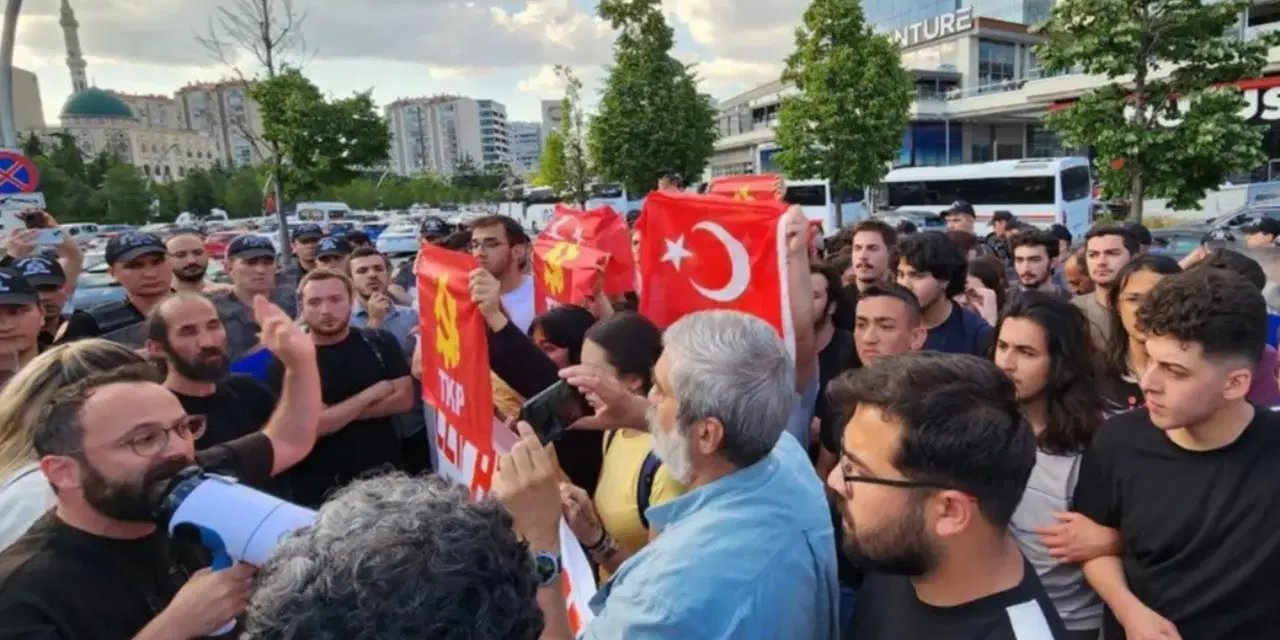 TKP’den ‘Koç Holding’ protestosu: ‘Biz onlara değil bu ülkenin emekçi halkına güveniyoruz’